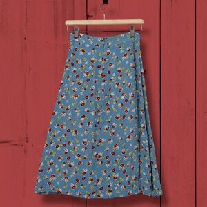 Faithfull the Brand Floral Midi Skirt